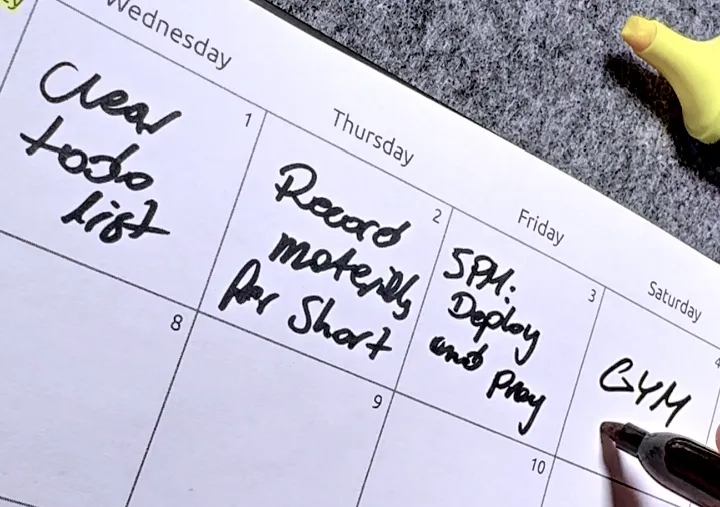 Focus Calendar