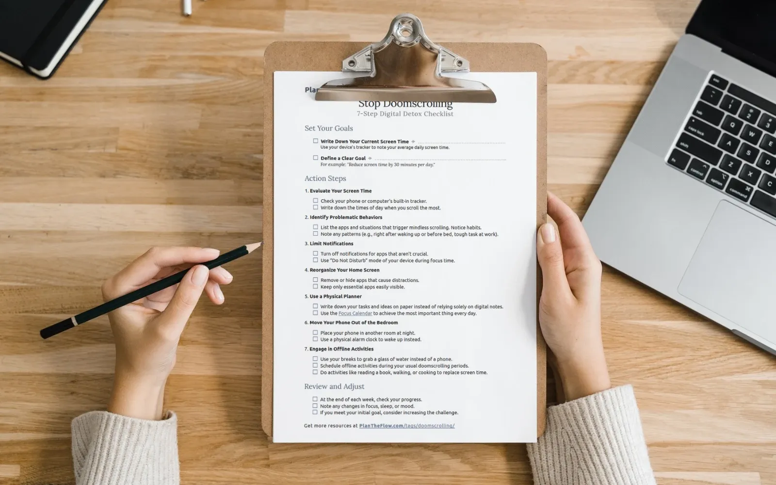 Stop Doomscrolling Checklist